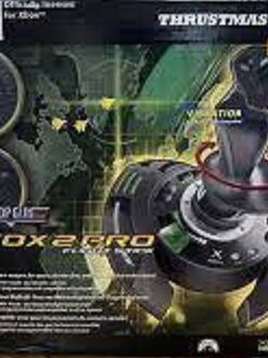 Microsoft Xbox Thrustmaster Fox 2 Pro Flight Stick controller new