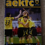 AEK Villarreal match program used 2007