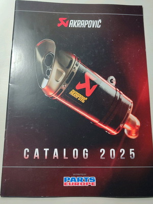 Akrapovic catalog 2025 used in good condition