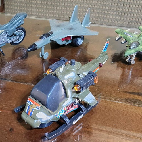 Vintage military toys used, large lot 80s 90s