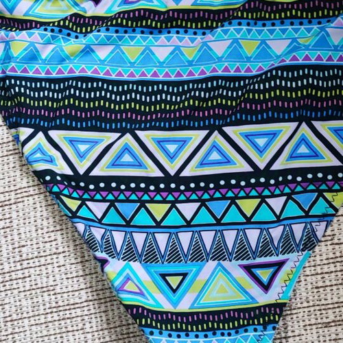 Swimwear bottom like new, size 46 (XL) with pattern