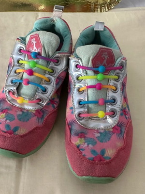 Saxo Blues sneakers used, colourful, size 31