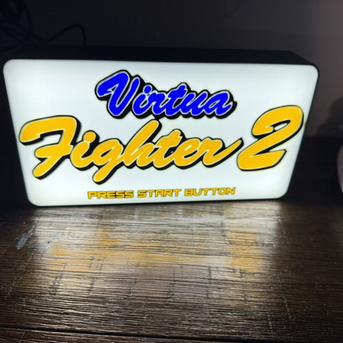 Sega Virtua Fighter 2 lamp like new, USB with switch