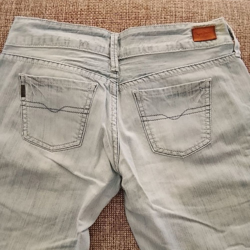 Pepe Jeans women's denim bermuda shorts used, light blue, size XS-S