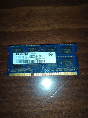 2GB ELPIDA DDR3 RAM για Laptop