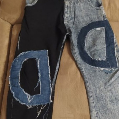 Djofra jeans loose fit, deep, size 27 used
