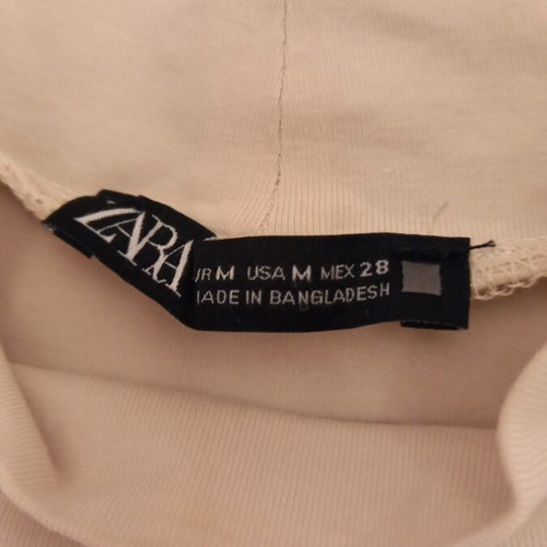 Zara turtleneck sweater, beige, size M