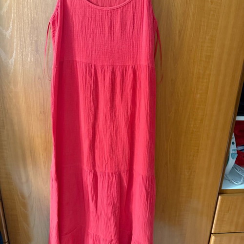 Stradivarious Long Dress Red Like New Size M