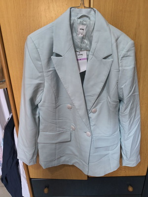 Sinsay women's jacket like new, size M, light blue
