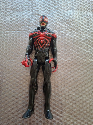 Miles Morales Venomised action figure used from Spider-Man Maximum Venom series