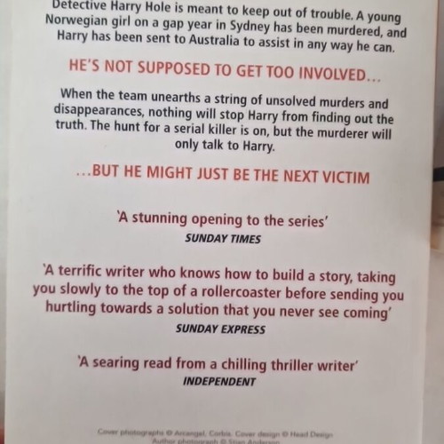 Jo Nesbo Harry Hole thriller books 1 to 5 new, English