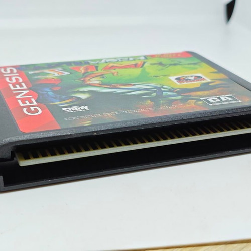Earthworm Jim Sega Genesis 16-bit retro game cartridge like new