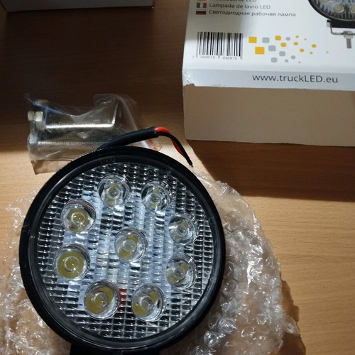 Led Spotlight L0076 Truckled Kamar new 24W 1430 lumen 12/24V