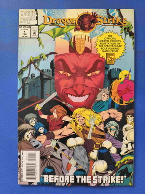 Dragon Strike 1 comic book used, English
