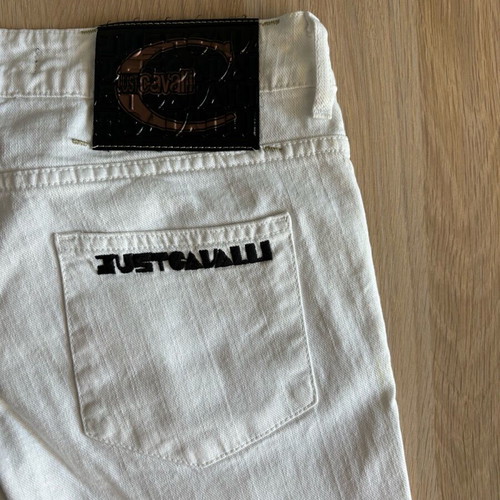 Just Cavalli white skinny fit jeans like new size 29/43