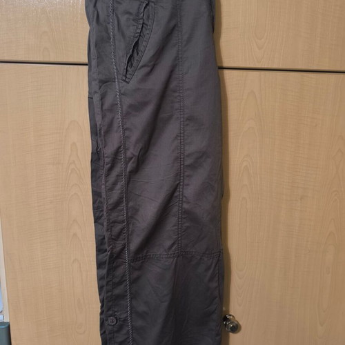 Promod olive fabric pants like new, 100% cotton