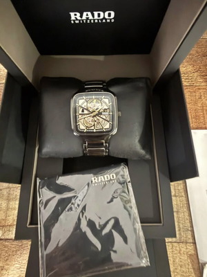 Rado True Square Automatic Skeleton σαν καινούργιο, high-tech ceramic