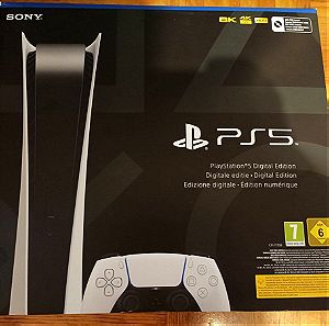 PS5 Aυθεντικη κενη συσκευασια σε πολυ καλη κατασταση. Playstation 5 Digital Edition, CFI-1116B, Aδειο κουτι, Δειτε τις φωτογραφιες