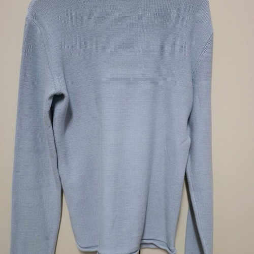 Armani Jeans men's cotton sweater turquoise XL like new