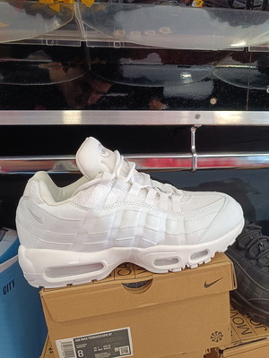 Nike Air Max 95 Triple White sneakers brand new