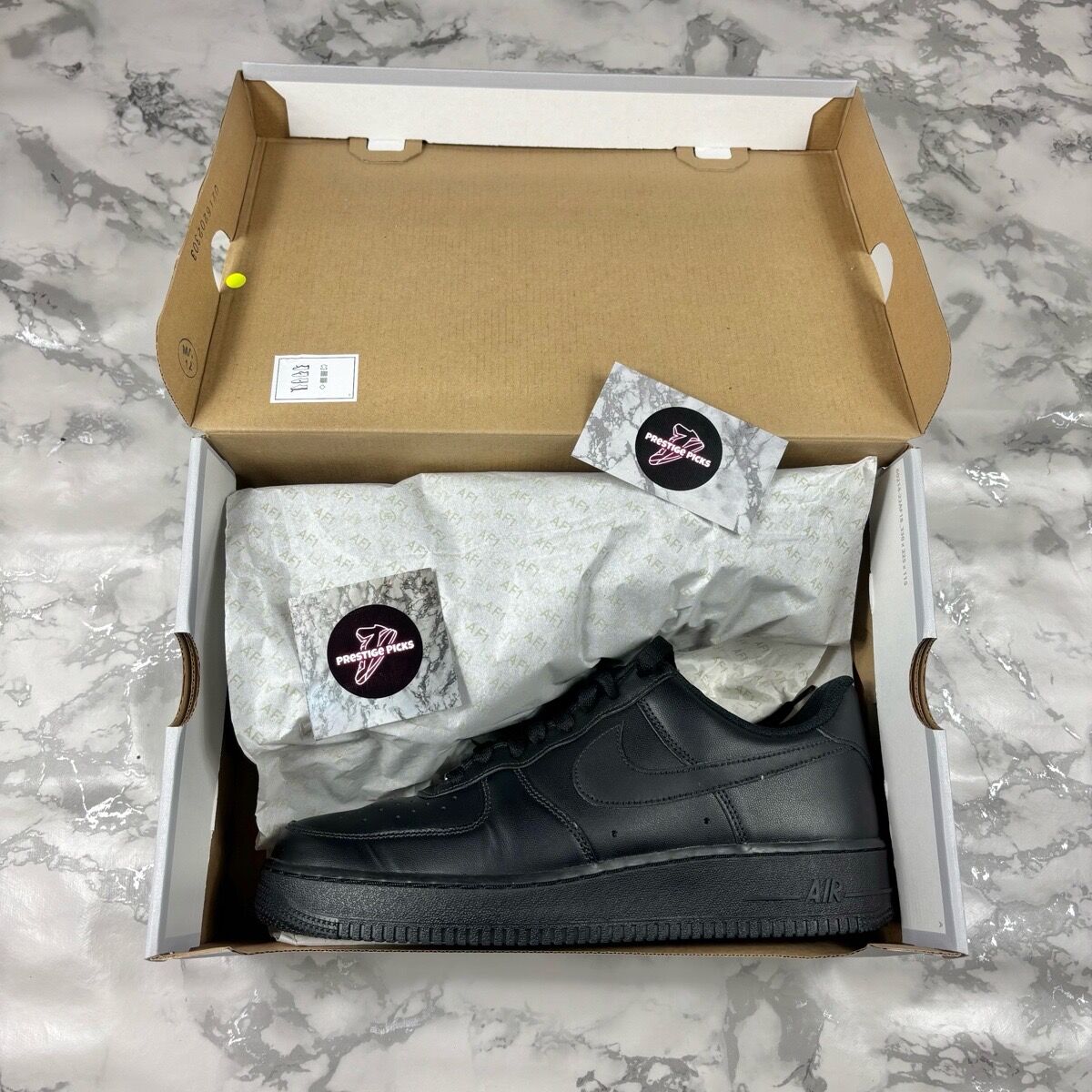 black air forces in box