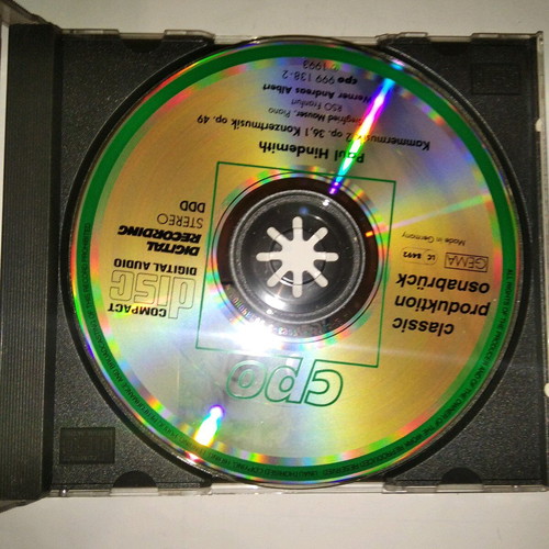 Paul Hindemith Kammermusic n.2 / Konzertmusic Op.49 CD used, classical