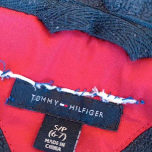 Tommy Hilfiger kids jacket used, red, age 6–7 years