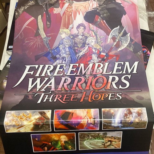 Fire Emblem Warriors Three Hopes Store Display Floor Totem new condition