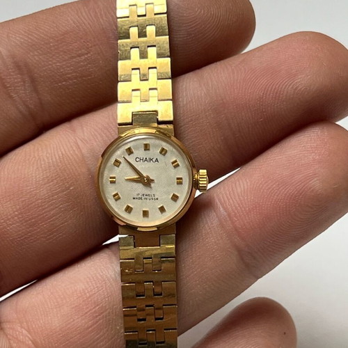 Chaika women's mechanical watch used