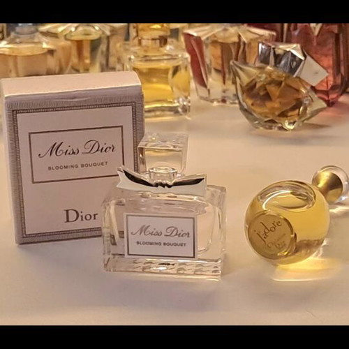 Christian Dior Blooming Bouquet and J'adore Eau de Parfum Miniatures