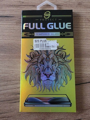 Tempered glass Samsung S23 Plus like new, compatible with S22 Plus