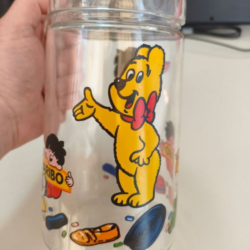 Haribo Bears glass jug Luminarc France 1990s