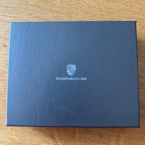 Porsche Design leather wallet, black, unused