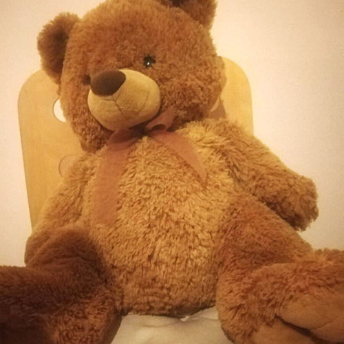 Large Teddy Bear like new, dimensions 64x40