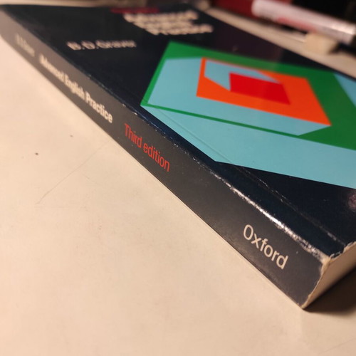 Advanced English Practice third edition by B. D. Graver like new