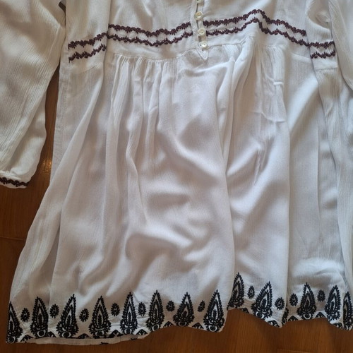 Bill Cost shirt like new, size L, black and white