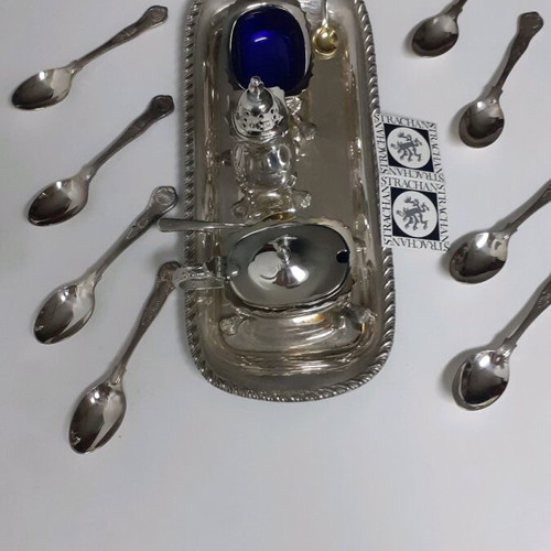 Silver antique set like new