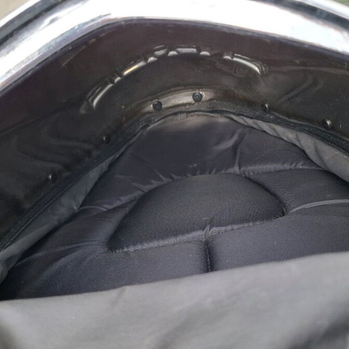 Energie backpack daily use like new, silver mirror design (~15L)