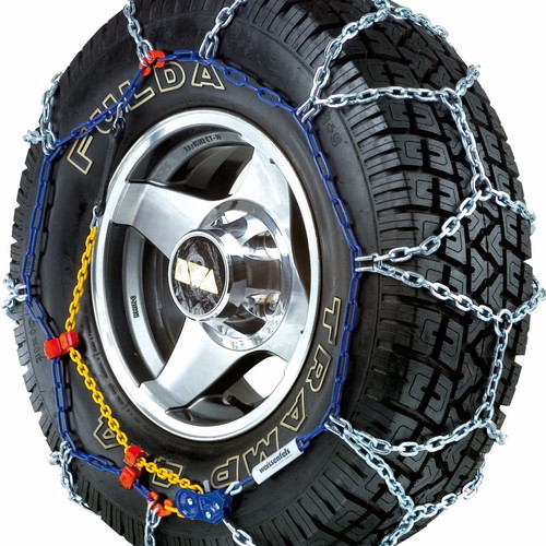Weissenfels Rex TR 4x4 snow chains used