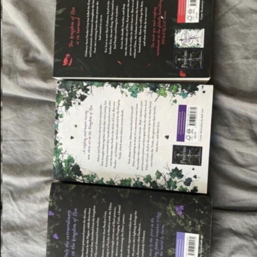 Powerless Trilogy new, set of 3 English paperback books