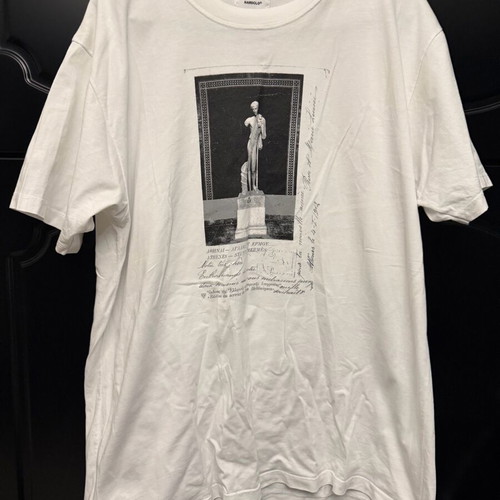 Hard.Clo T-shirt white XL like new, comfortable fit, Cart Postal series