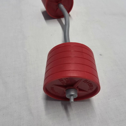 WWE Wrekkin' Performance Center Barbell loose action figure accessory Mattel