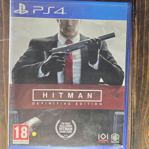 Hitman Definitive Edition PS4 game, excellent condition