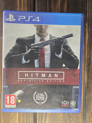Hitman Definitive Edition PS4 game, excellent condition