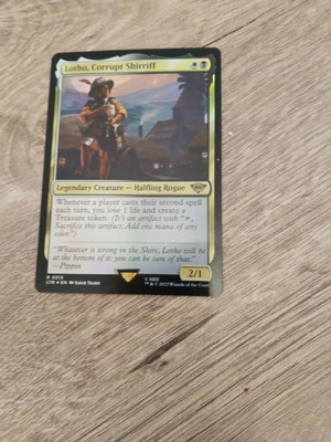Magic the Gathering Lotho, Corrupt Shirriff κάρτα καινούργια