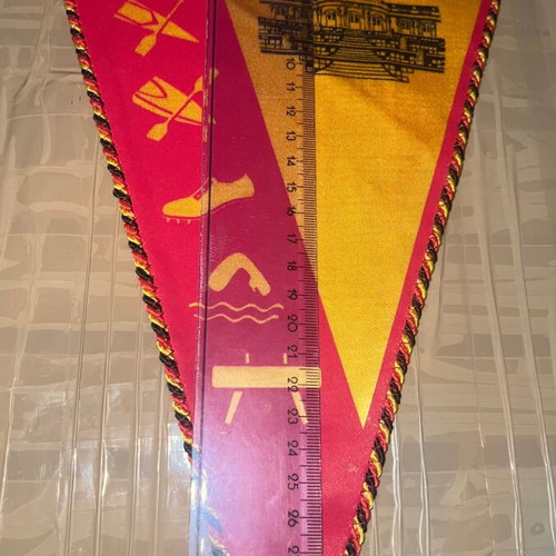 Rare Sports Club Banner of East Germany's Potsdam Army, 1970s, used