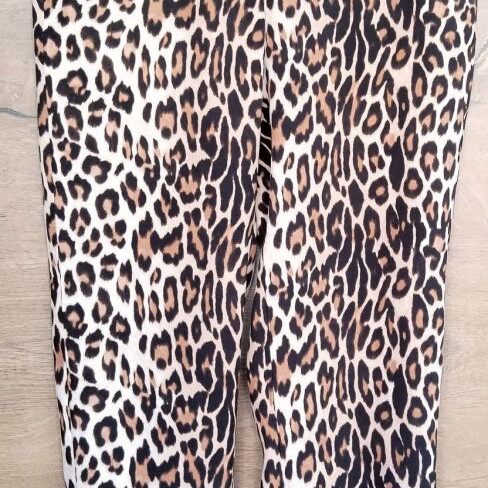The Kooples leopard print pants size 32 XXS like new