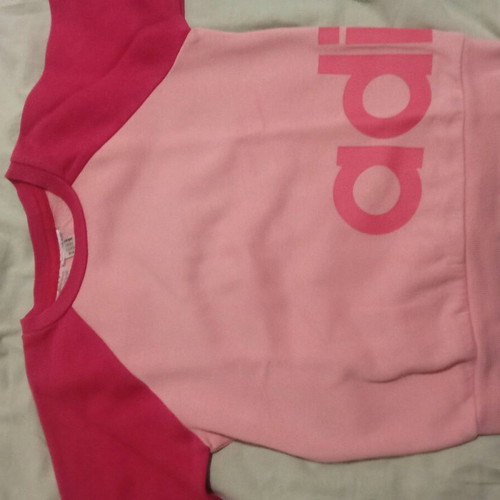 Pink Adidas sweatshirt for 4 years old, like new