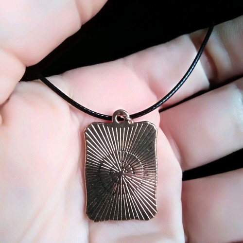 Metagion Tarot The Crisis gold plated with black enamel new