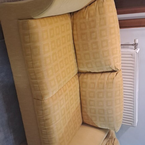 Two-seater and three-seater sofas like new